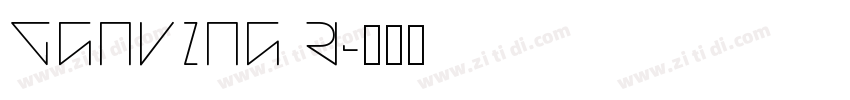 GENUINE R字体转换